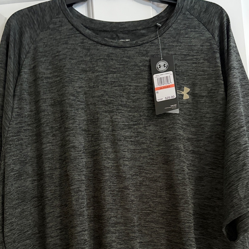 Under Armour Men's Charcoal Short Sleeve Tee